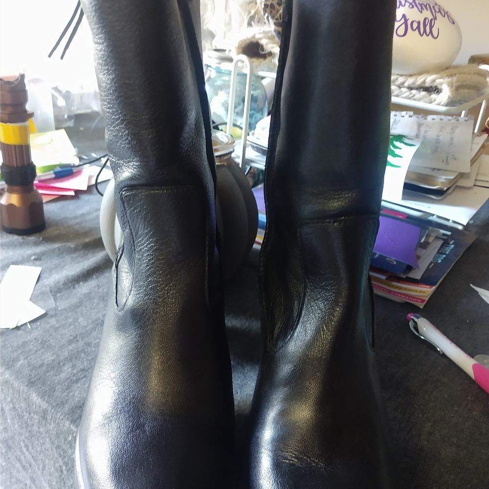 Ugh fur lined boots